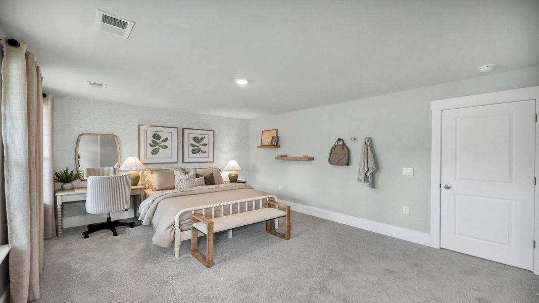 Furnished interior in a model home at Livingston Woods in Irmo (Image 55). Furnished interior in a model home at Livingston Woods in Irmo (Image 55).