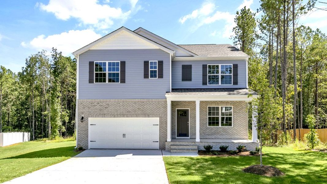 Front exterior of a home in the McKay Place community, located in Lillington, NC (Image 13).