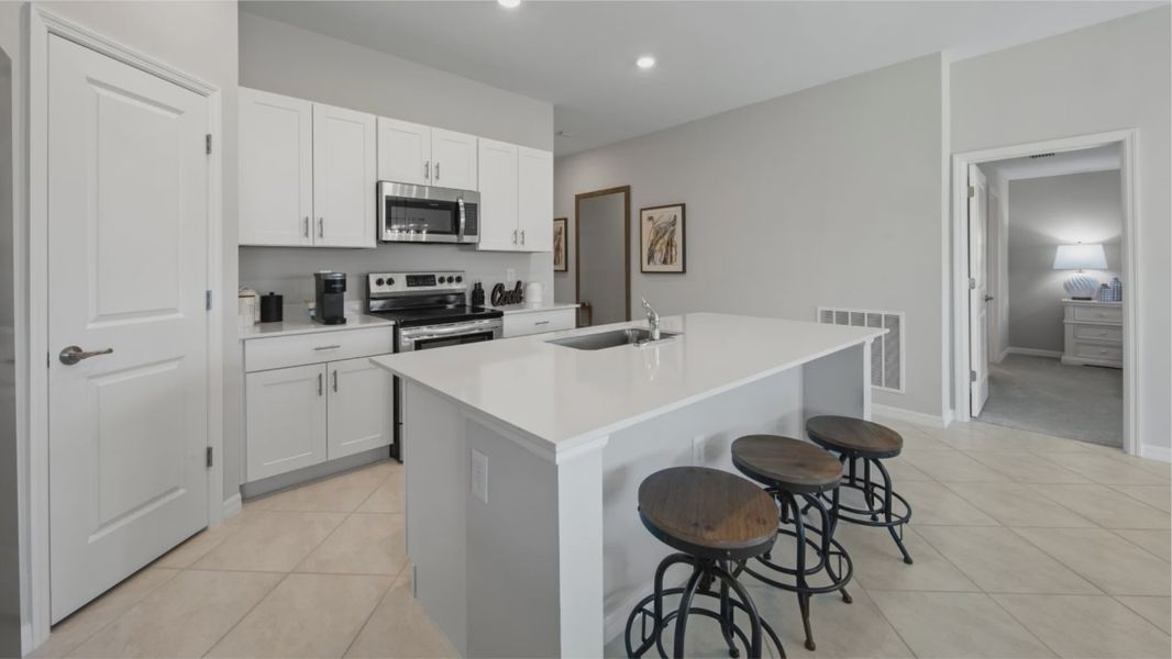 Furnished interior in a model home at New Homes in Lehigh Acres in Lehigh Acres (Image 19).