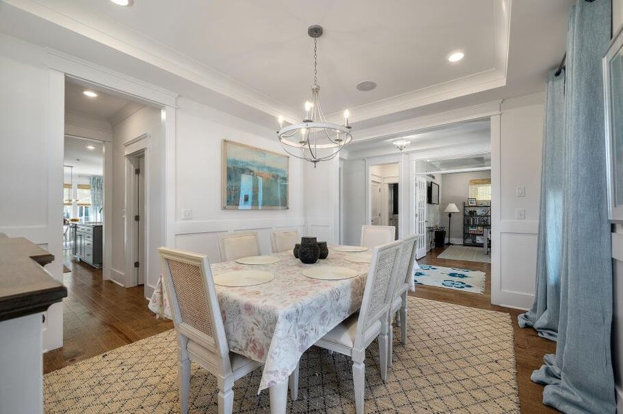 Furnished interior in a model home at Landings at Sweetwater in Charleston (Image 7). Furnished interior in a model home at Landings at Sweetwater in Charleston (Image 7).