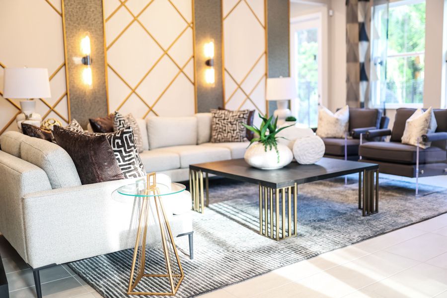 M/I Homes:Living Room