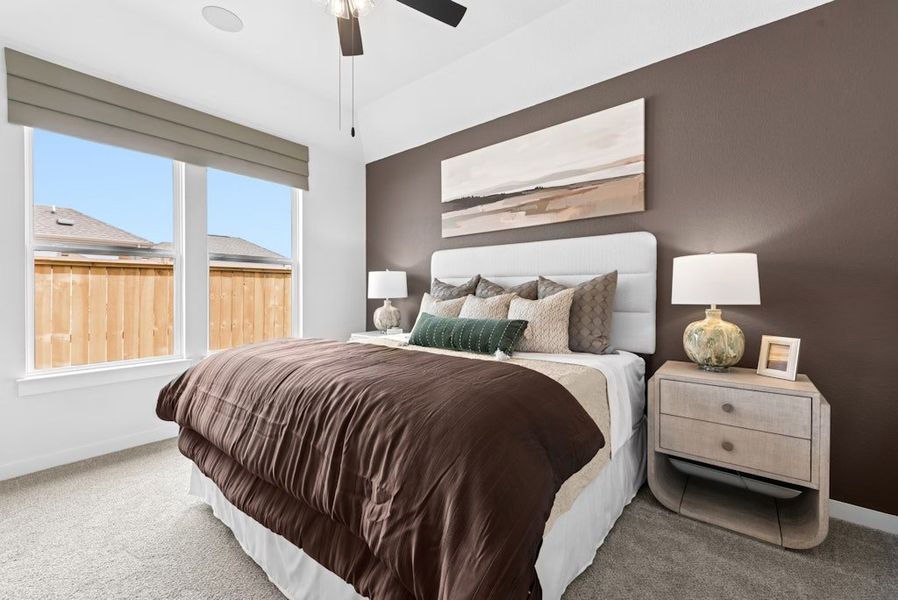 Furnished interior in a model home at Mayfair in New Braunfels (Image 21).