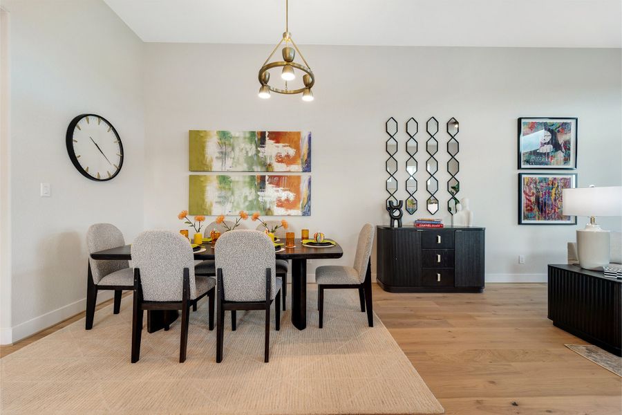Furnished interior in a model home at Megan's Landing in Castroville (Image 31). Furnished interior in a model home at Megan's Landing in Castroville (Image 31).