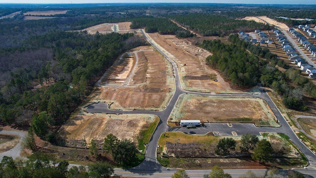 Site preparation and early development at Ferry Grove in Lexington, SC (Image 20).