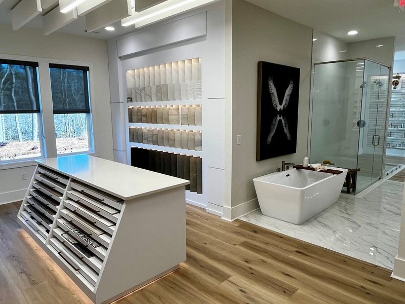 Wide selection of flooring, cabinetry, appliances, fixtures, lighting and more Wide selection of flooring, cabinetry, appliances, fixtures, lighting and more