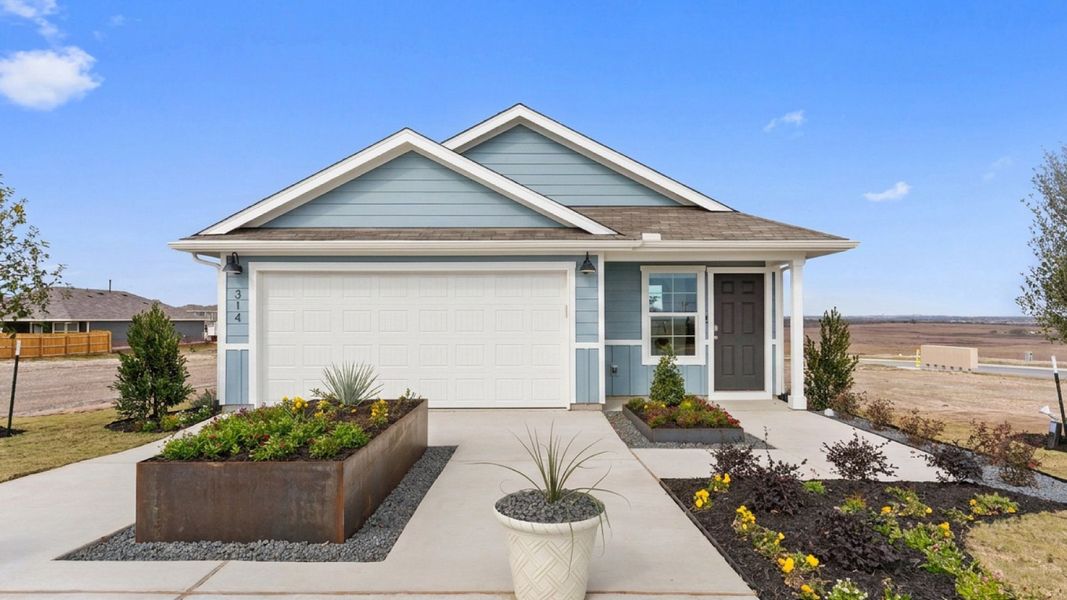Front exterior of a home in the Wayside community, located in Uhland, TX (Image 4).
