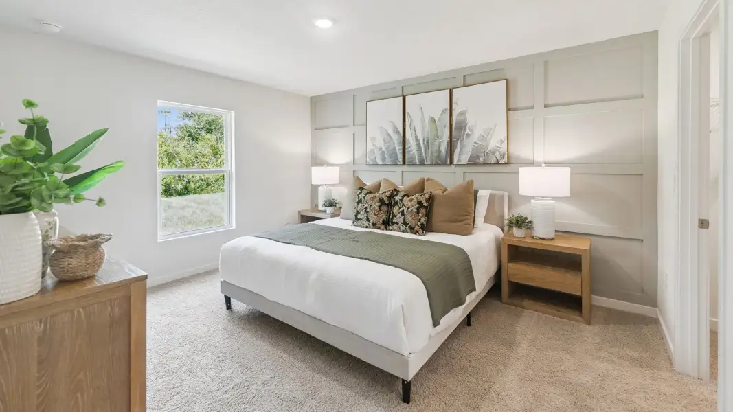 Furnished interior in a model home at Sunside at Ormond Station in Ormond Beach (Image 6).