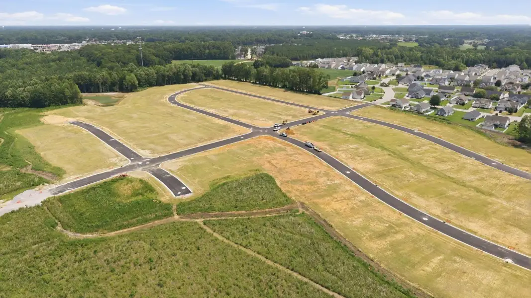 Site preparation and early development at Savannah Place in Wilson, NC (Image 9).