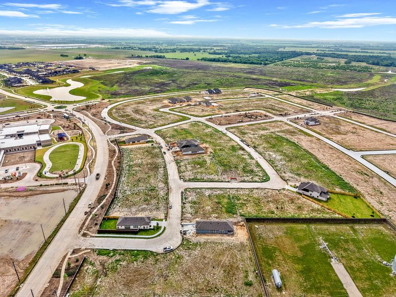 Site preparation and early development at Brookewater in Rosenberg, TX (Image 40).