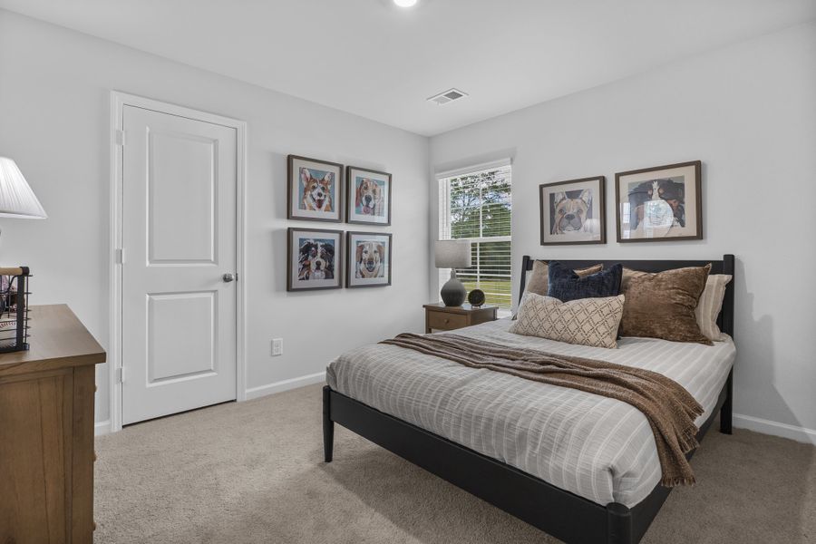 Furnished interior in a model home at Reserves at Mill Creek in Columbia (Image 10).