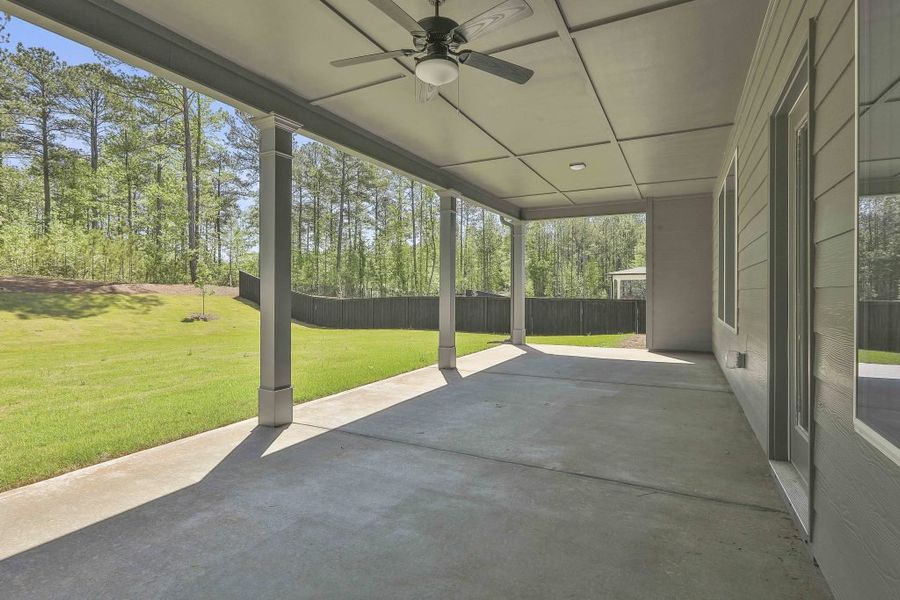 Exterior details of a home in Fox Hall Phase V, Senoia (Image 5).