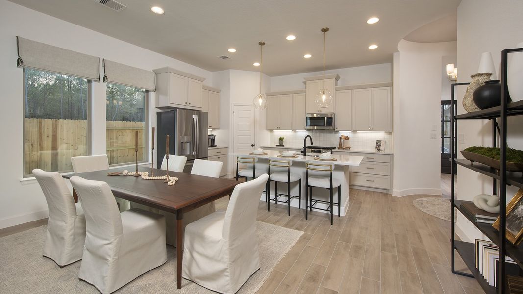 Furnished interior in a model home at Wildtree 40' in Magnolia (Image 5). Furnished interior in a model home at Wildtree 40' in Magnolia (Image 5).