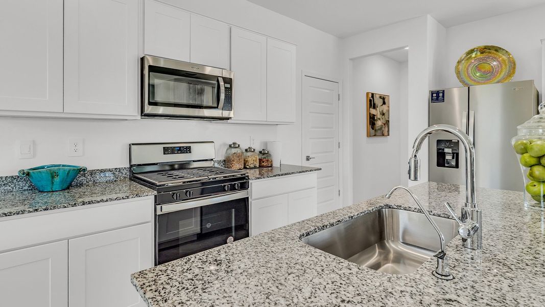 Furnished interior in a model home at Blackhawk in Tucson (Image 22).