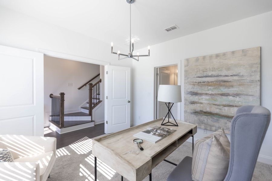 The Glendale Townhome Model - Flex Space The Glendale Townhome Model - Flex Space