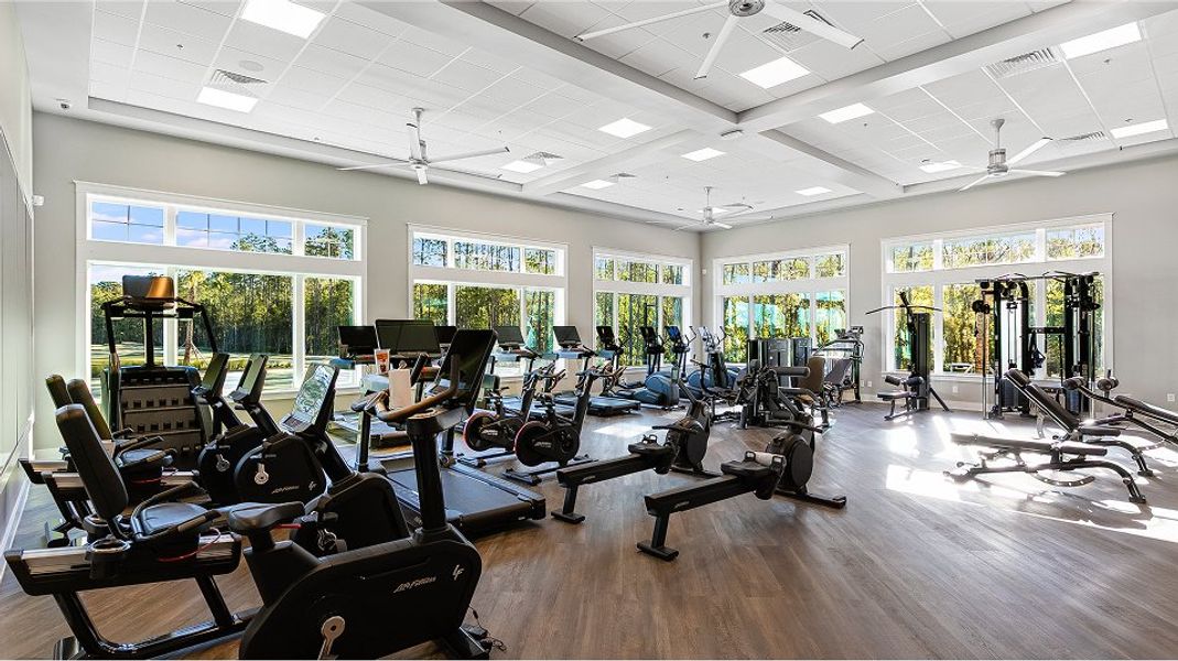 Stillwater Amenity Clubhouse Interior Fitness 1of3