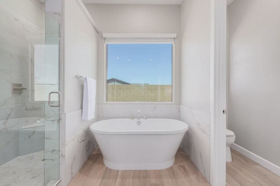 Furnished interior in a model home at Bellero Estates in Queen Creek (Image 43).