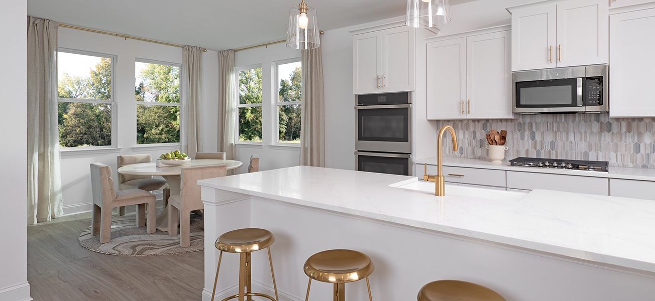 Furnished interior in a model home at Willow Landing in Mount Juliet (Image 5).