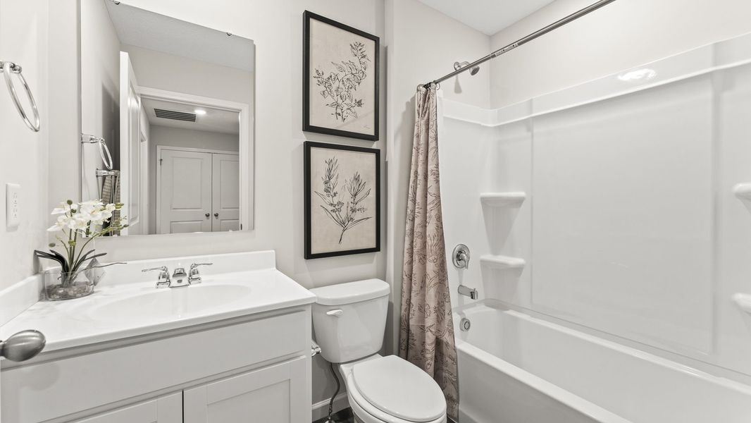 Furnished interior in a model home at Bancroft Place in Jackson (Image 30).