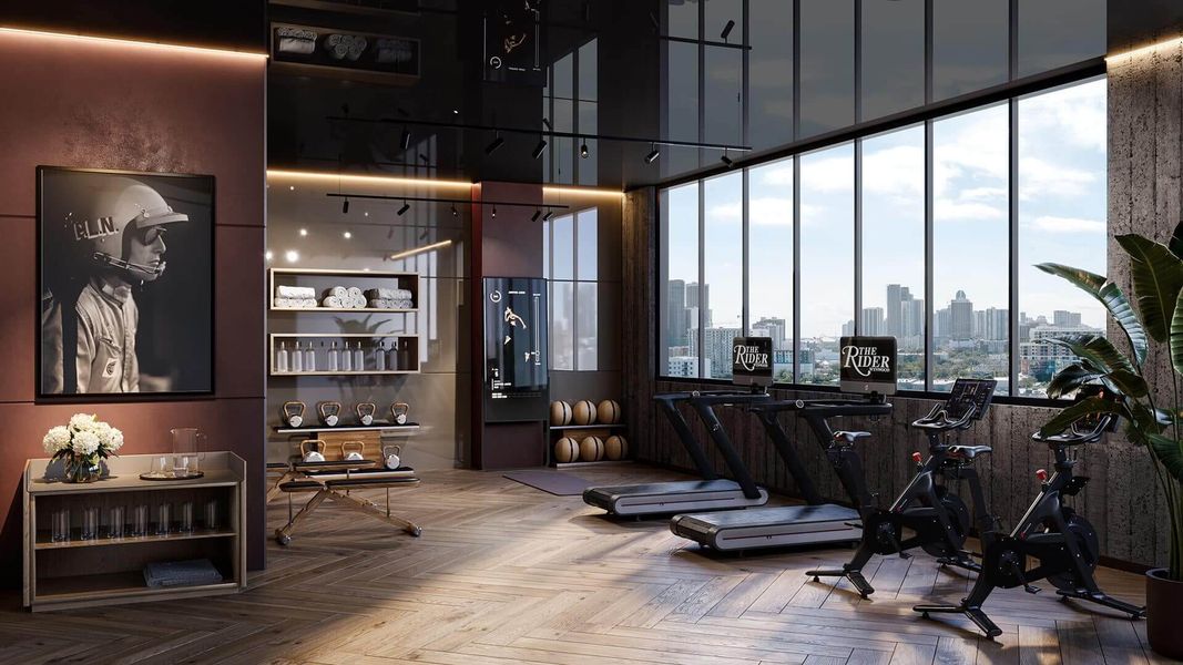 Community amenity available to residents of The Rider Wynwood in Miami (Image 9).