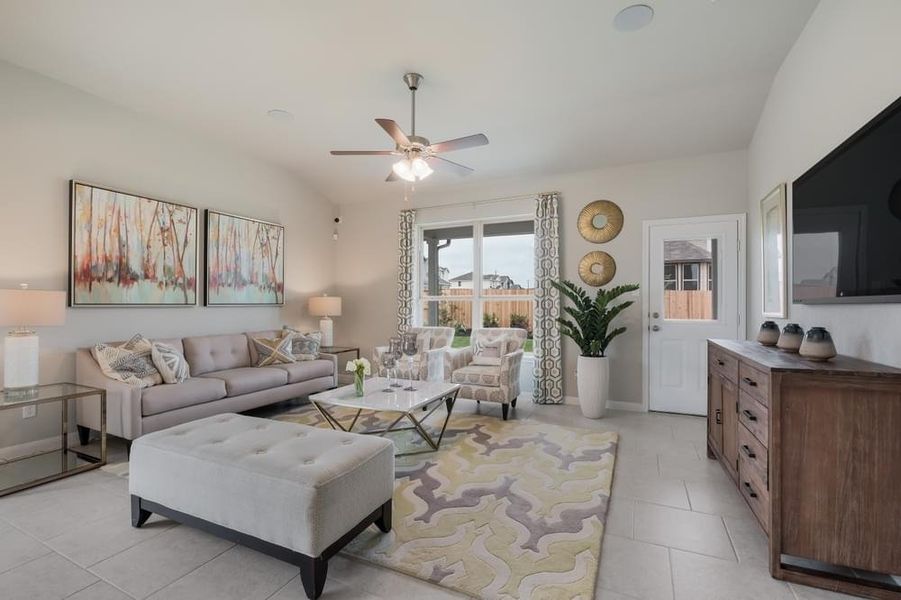 Notting Hill Model Home Living Room