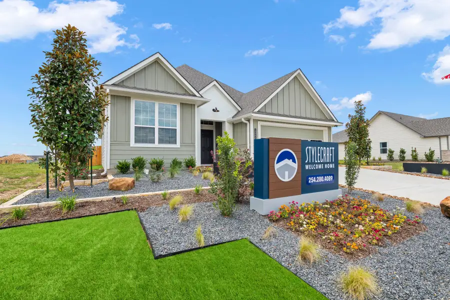 Front exterior of a home in the Eagles Landing community, located in Waco, TX (Image 2). Front exterior of a home in the Eagles Landing community, located in Waco, TX (Image 2).