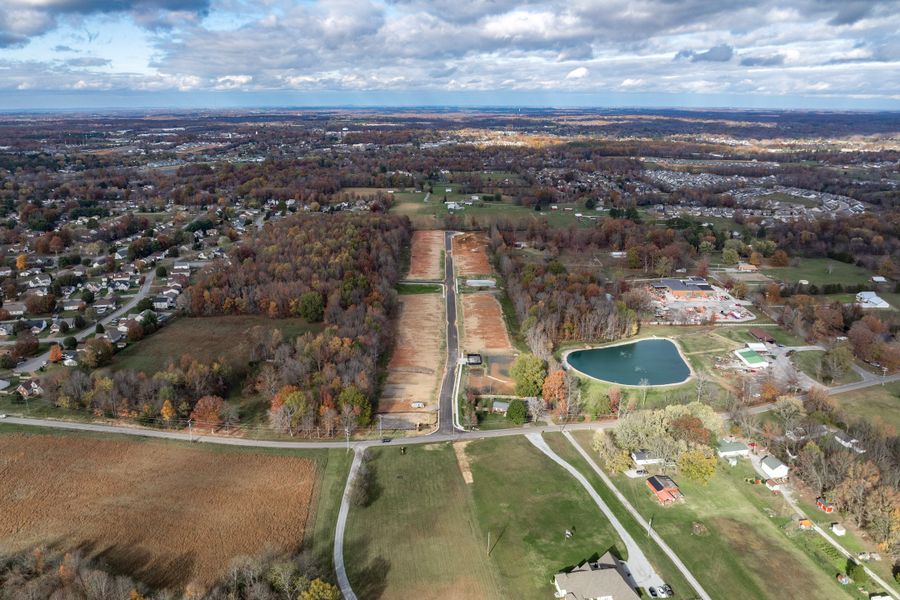 Aerial View of Marlin Pointe in White House, TN
