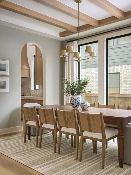 Furnished interior in a model home at Furst Ranch in Argyle (Image 34).