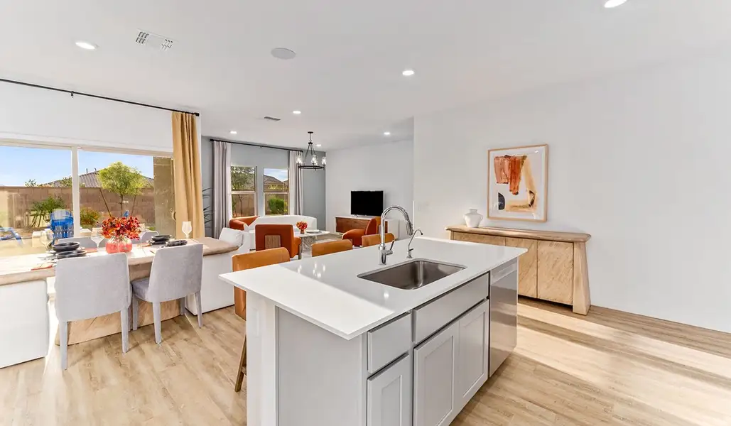Furnished interior in a model home at Saguaro Bloom in Marana (Image 66). Furnished interior in a model home at Saguaro Bloom in Marana (Image 66).