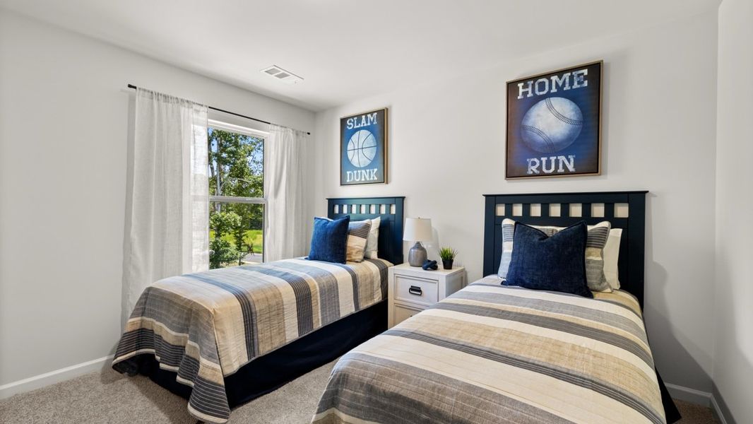 Furnished interior in a model home at Lost Creek in Dallas (Image 26).
