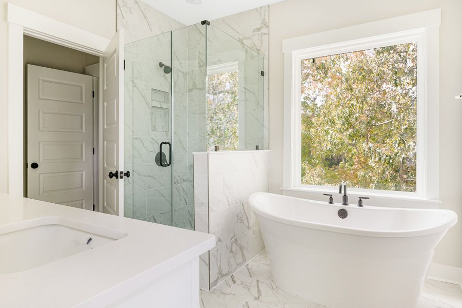 Furnished interior in a model home at Charleston County Homes in North Charleston (Image 4).
