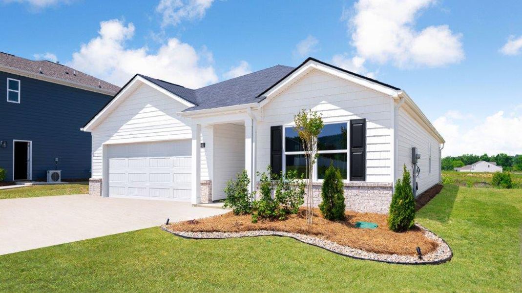 Front exterior of a home in the Bayview at Harbor Crest community, located in Ooltewah, TN (Image 3).