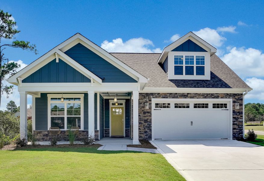 Front exterior of a home in the The Cottages at 78 North community, located in Sanford, NC (Image 10).