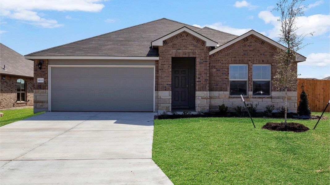 Front exterior of a home in the The Terrace community, located in Temple, TX (Image 2). Front exterior of a home in the The Terrace community, located in Temple, TX (Image 2).