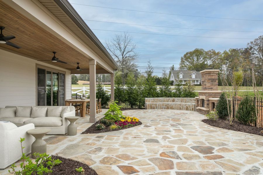 Exterior details of a home in Nature's Cove, Ooltewah (Image 3). Exterior details of a home in Nature's Cove, Ooltewah (Image 3).