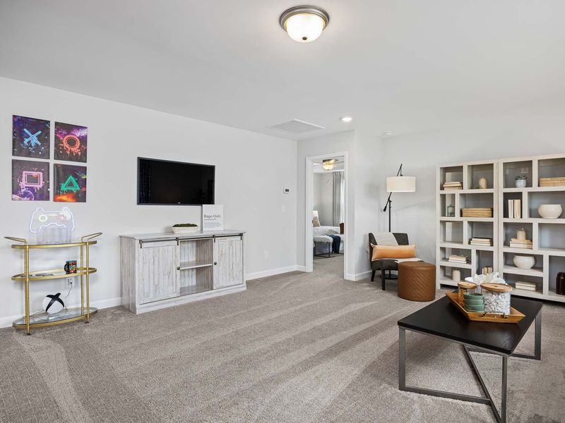 Furnished interior in a model home at Gregory Village in Lillington (Image 42). Furnished interior in a model home at Gregory Village in Lillington (Image 42).