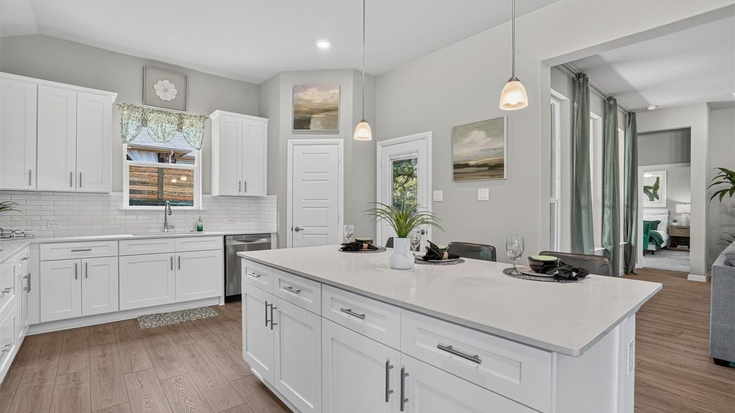 Furnished interior in a model home at Eden Ranch in Arlington (Image 6).