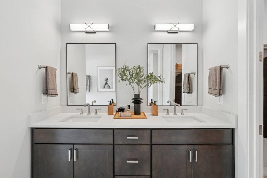 Furnished interior in a model home at Twinleaf Townes in Chapel Hill (Image 31). Furnished interior in a model home at Twinleaf Townes in Chapel Hill (Image 31).