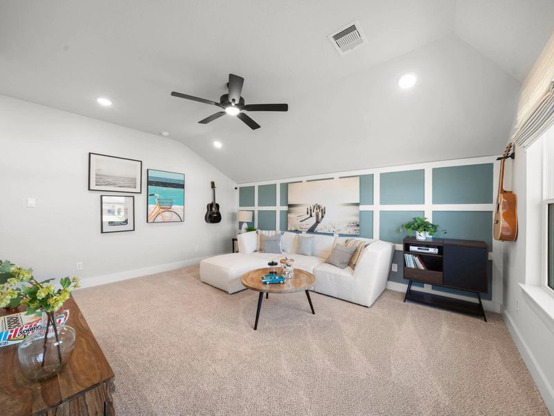 Furnished interior in a model home at Lago Mar in Texas City (Image 37). Furnished interior in a model home at Lago Mar in Texas City (Image 37).