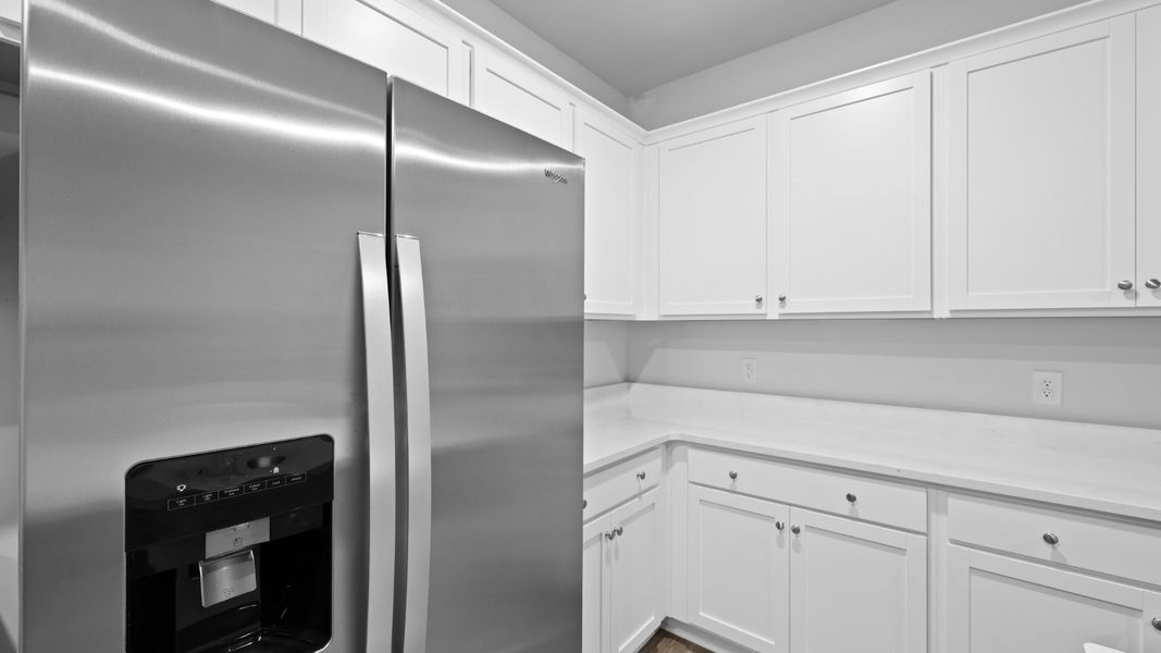 Furnished interior in a model home at Garbon Fields in Summerville (Image 15).