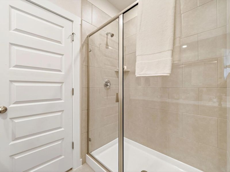 Furnished interior in a model home at Heartland in Heartland (Image 17).