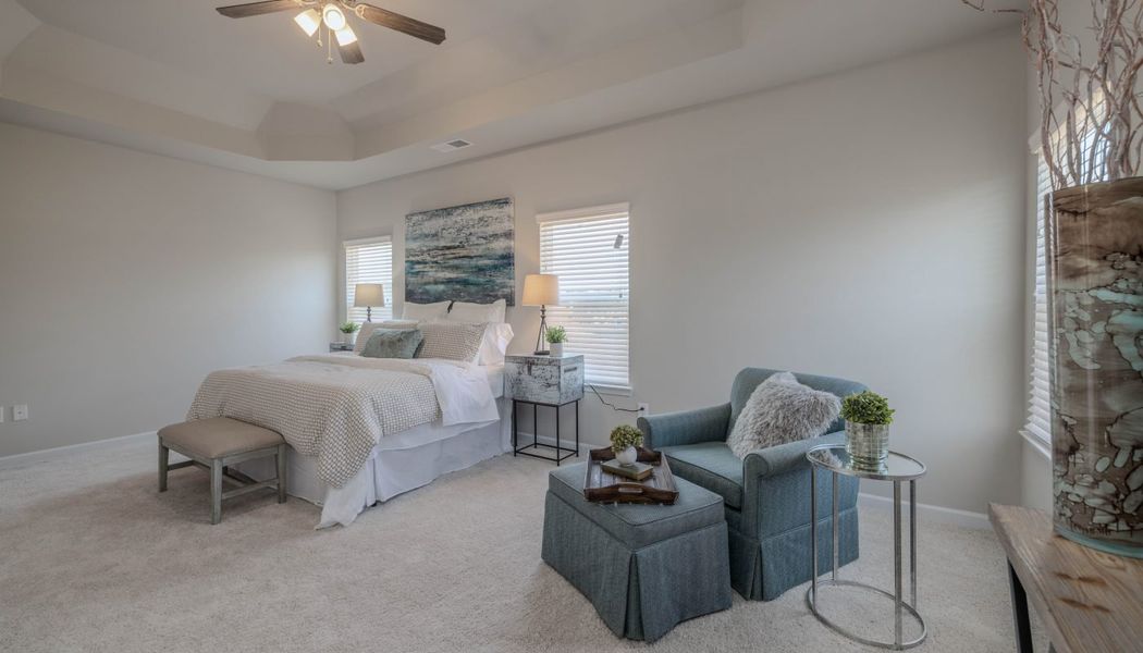 Furnished interior in a model home at Garden Walk in Jackson (Image 17). Furnished interior in a model home at Garden Walk in Jackson (Image 17).