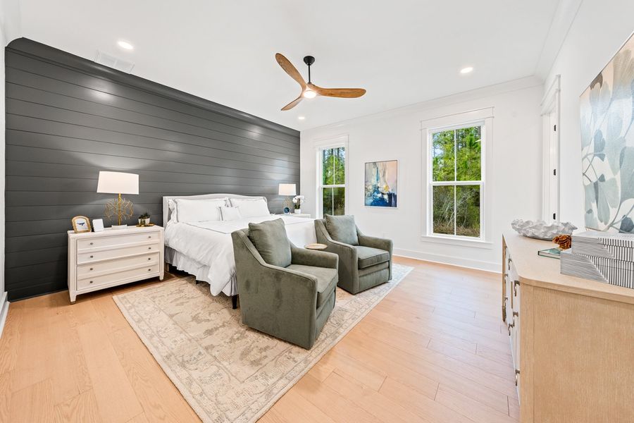 Steamboat Landing - Freeport, FL - Salt & Pine Luxury Homes - DSLD Homes - Brentwood II H - Primary Bedroom