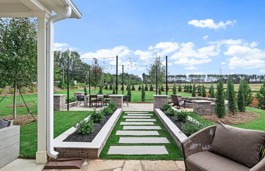 Spacious Backyards