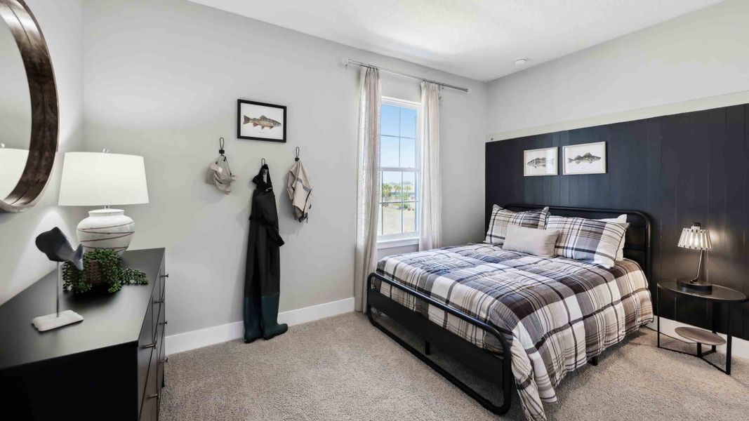 Furnished interior in a model home at Ridge at Heath Brook in Ocala (Image 35). Furnished interior in a model home at Ridge at Heath Brook in Ocala (Image 35).