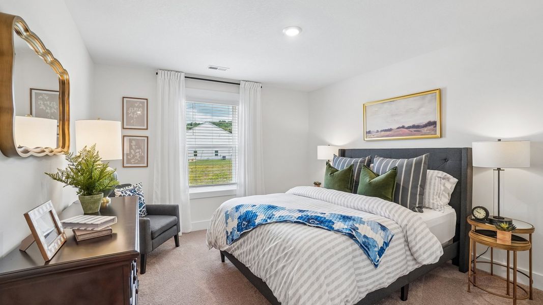 Furnished interior in a model home at Fieldcrest Acres Townhomes in Blountville (Image 16). Furnished interior in a model home at Fieldcrest Acres Townhomes in Blountville (Image 16).
