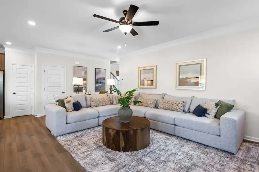 The Buford II Living Area | Pineworth Landing | Macon, GA