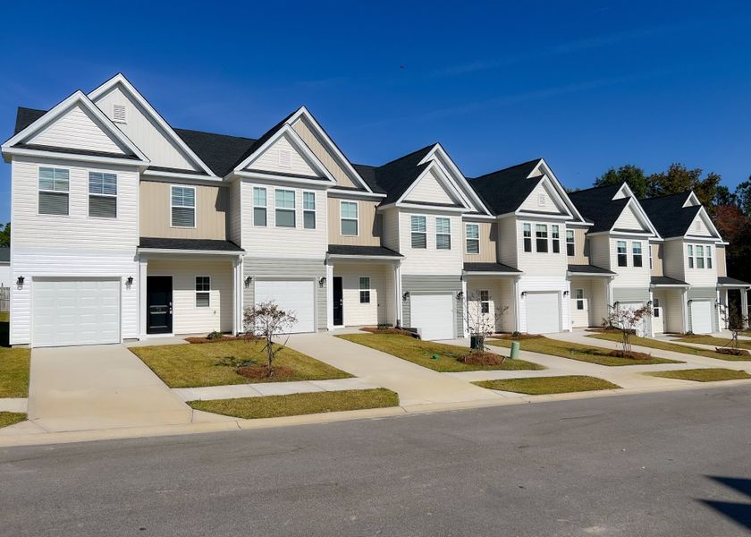 Front exterior of a home in the Percival Village community, located in Columbia, SC (Image 1).