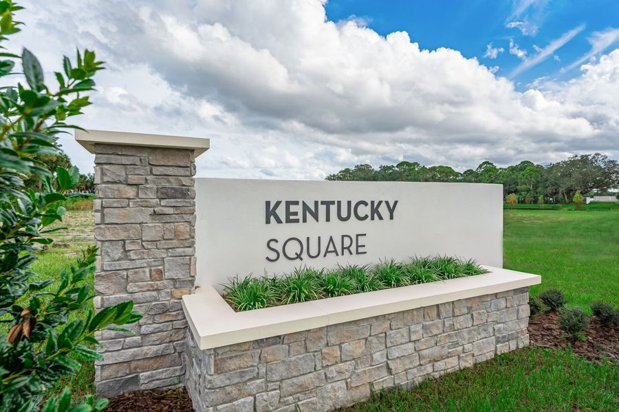 Kentucky Square Neighborhood Monument Signage