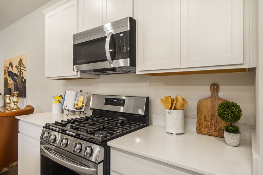 Furnished interior in a model home at Trenton Place in Roebuck (Image 9).
