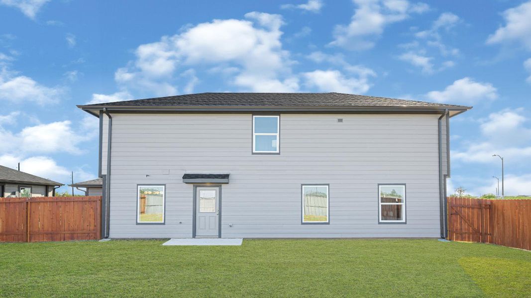 Exterior details of a home in Westward Pointe, Sealy (Image 5). Exterior details of a home in Westward Pointe, Sealy (Image 5).